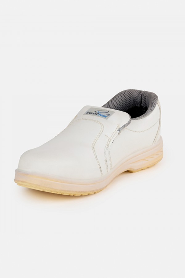 White Executive Safety Shoes Water Oil & Acid Resistant | La-Suma